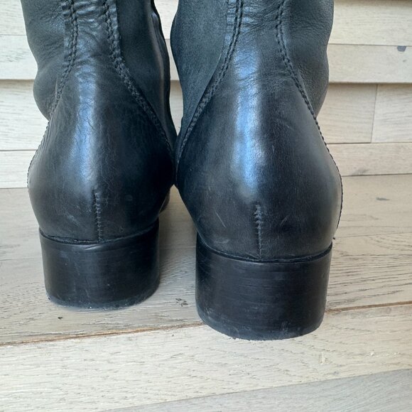 Cole Haan Nike Air Sole Whitley Knit Cuff Knee High Slip On Boots Size 8 - Picture 8 of 16